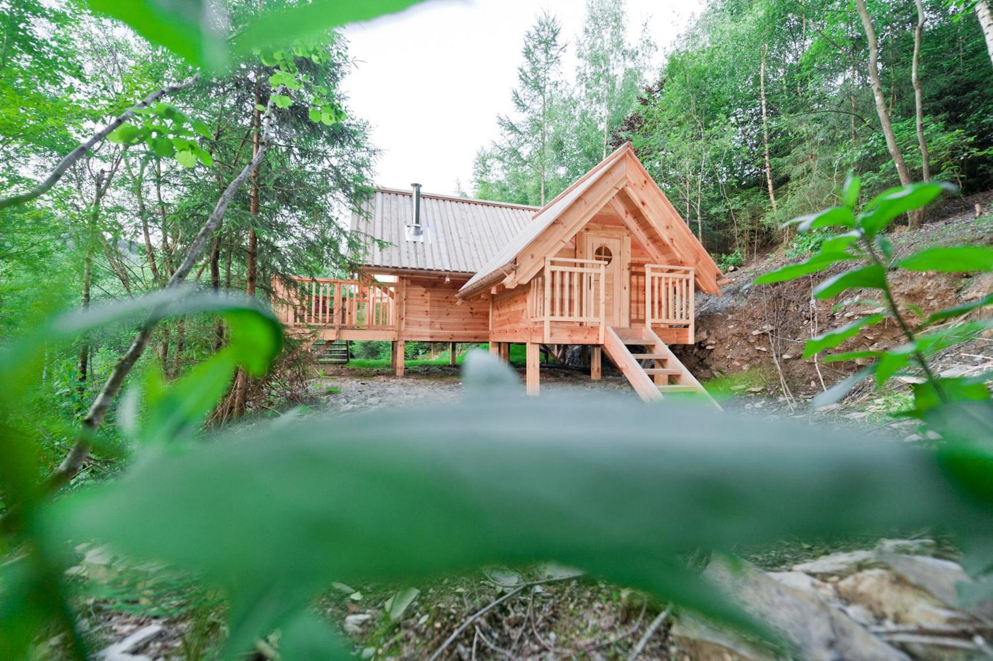 Les Cabanes De Rensiwez Mabompre Exteriér fotografie