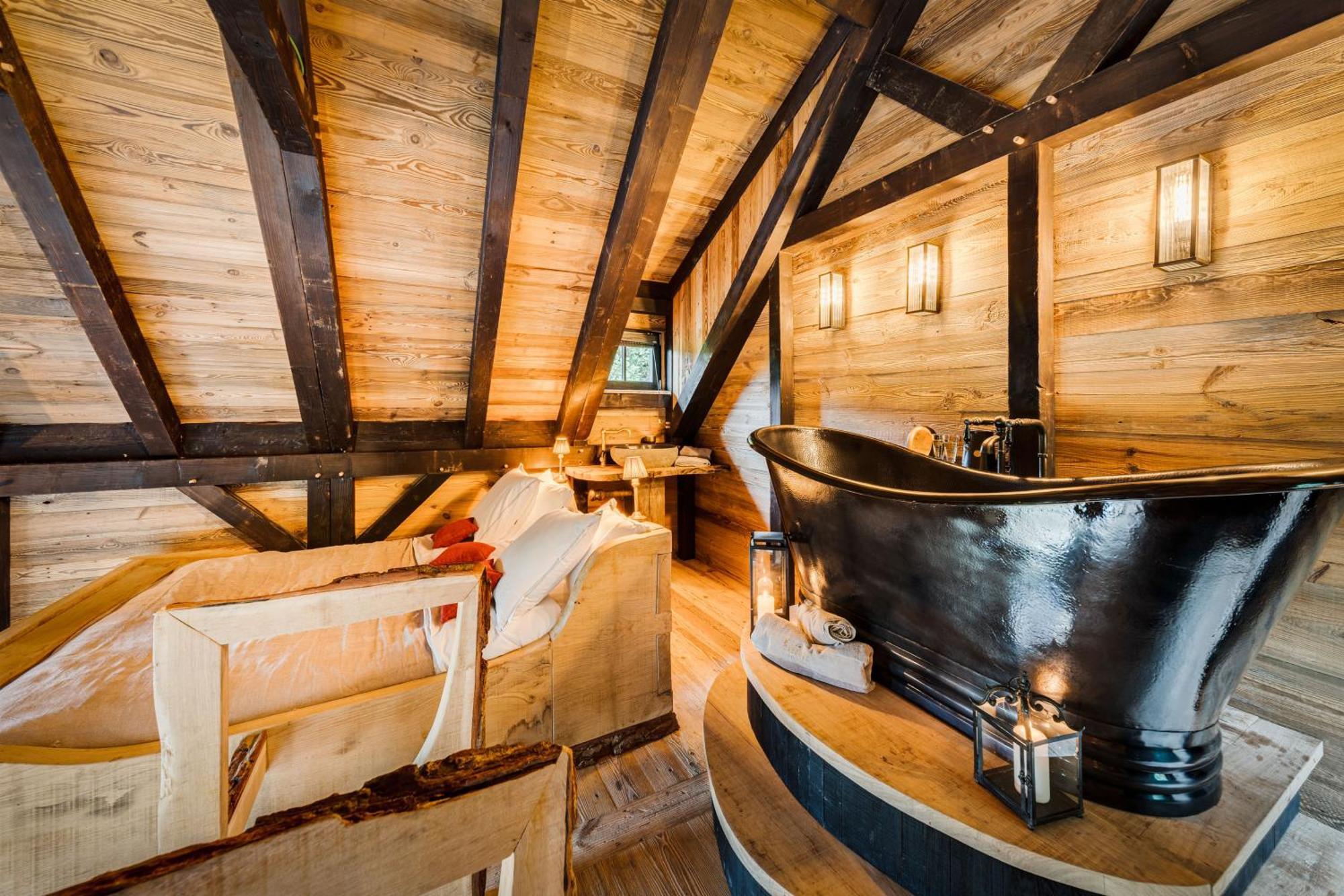 Les Cabanes De Rensiwez Mabompre Exteriér fotografie