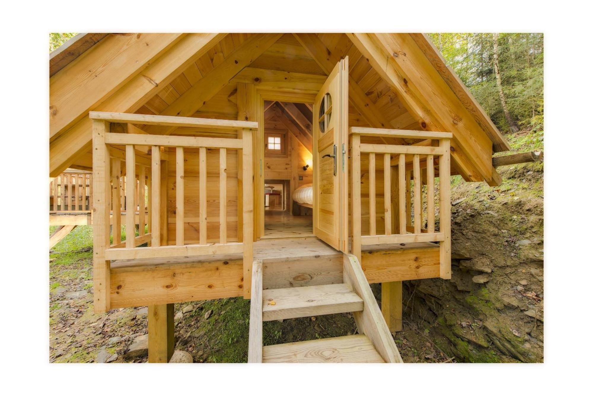 Les Cabanes De Rensiwez Mabompre Exteriér fotografie