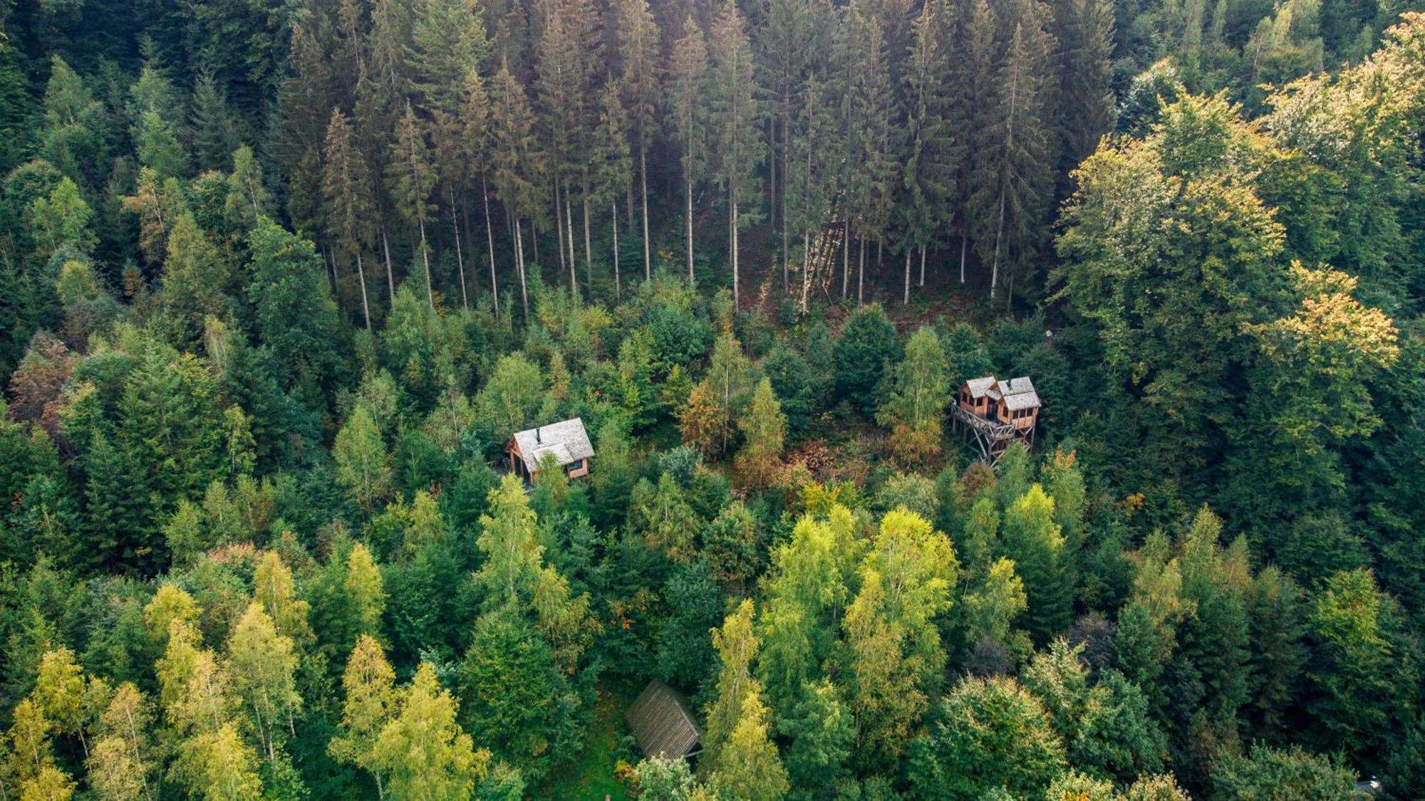 Les Cabanes De Rensiwez Mabompre Exteriér fotografie